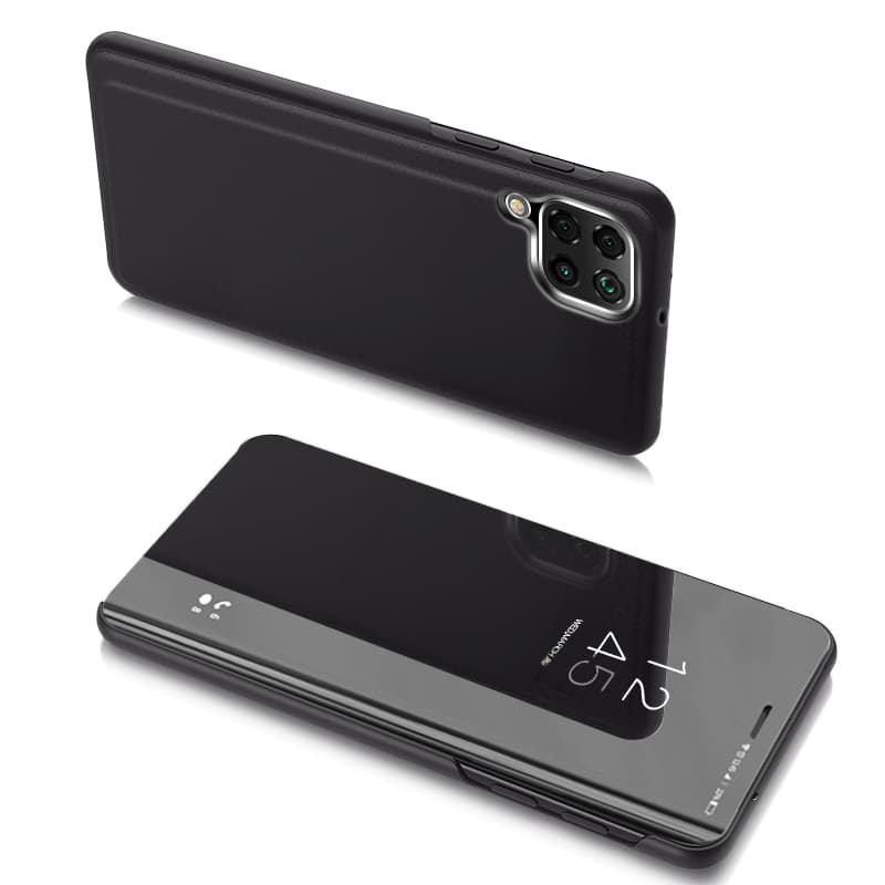 Hurtel Clear View ovitek za Samsung Galaxy M53 5G - črn