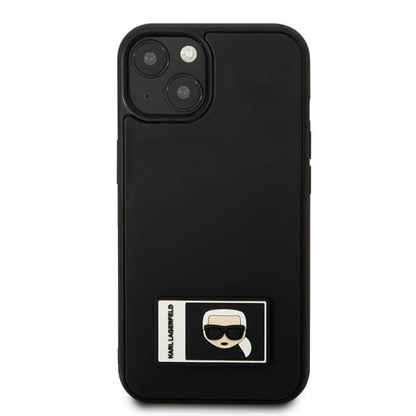 Ov. Karl Lagerfeld Ikonik Patch za iPhone 13 mini - Črn 3