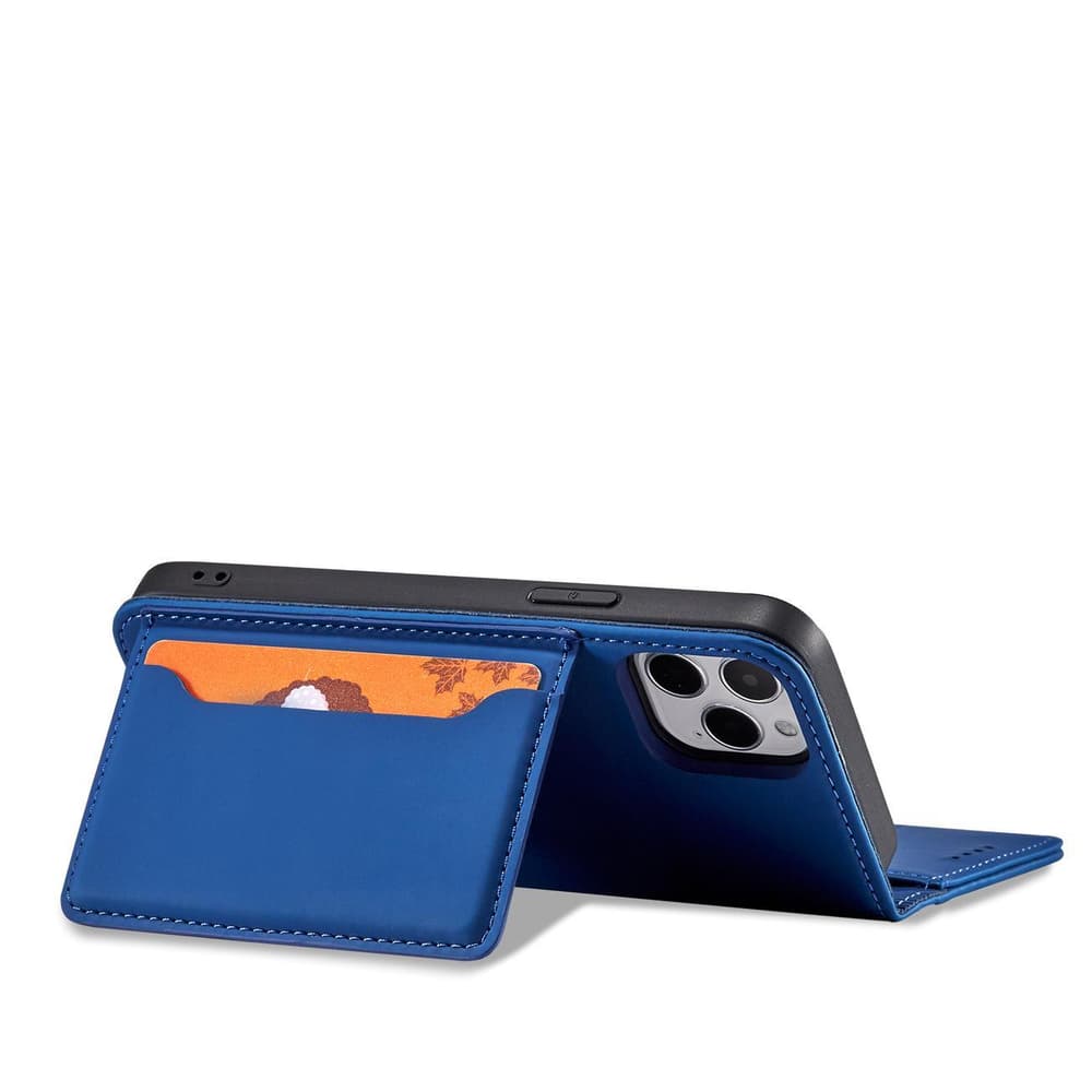 Magnet Card ovitek za iPhone 12, modre barve 7