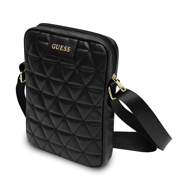 Guess Quilted torba za tablico do 10" - Črna 2