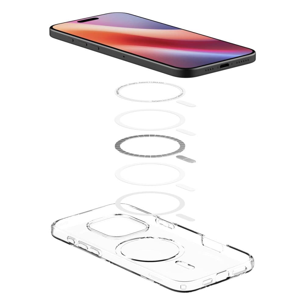 Spigen Liquid Crystal MagSafe ovitek za iPhone 16 Pro Max - prozoren 6