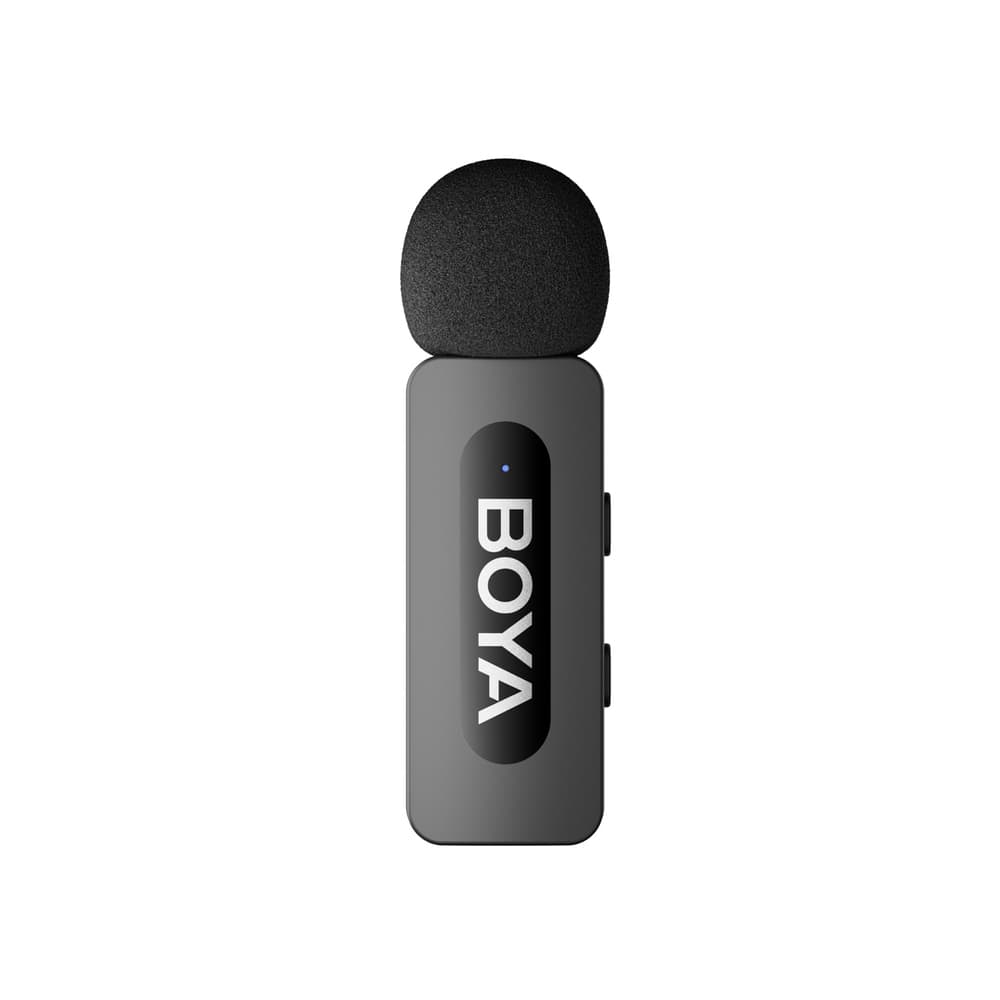 BOYA BY-V1 V2.0 brezžični mikrofon 2.4GHz Lightning, Črna 7