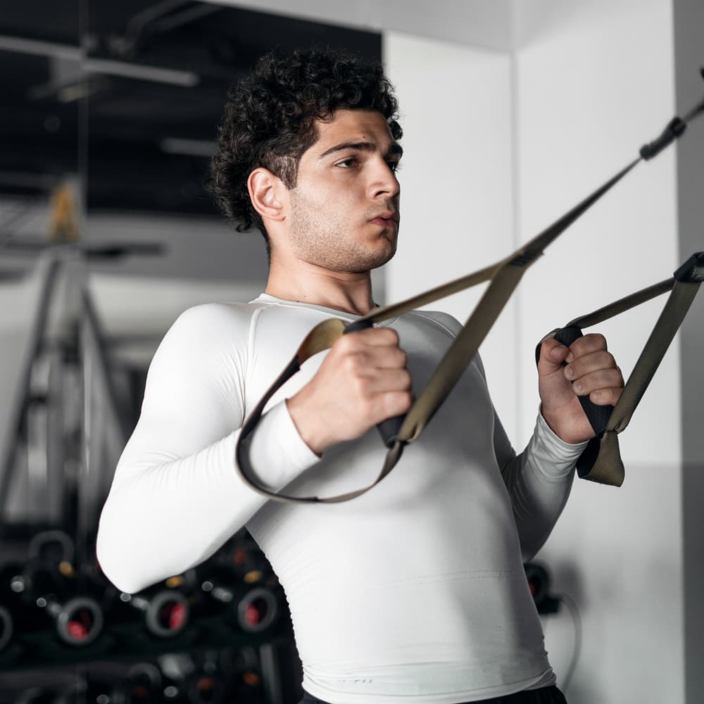 TRX Wozinsky WSTR-01 Vadbeni trakovi do 200 kg - Khaki 6