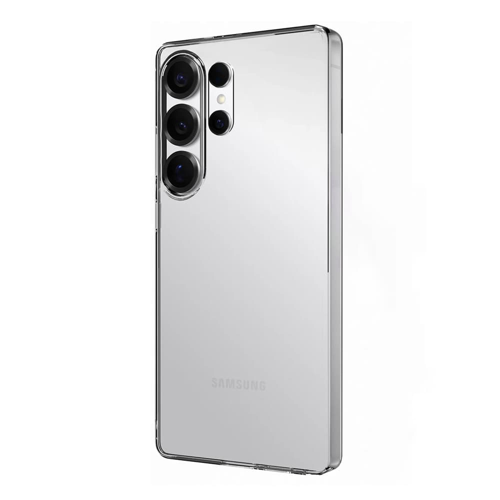 Puro 03 Nude silikonski ovitek za Samsung Galaxy S25 Ultra - Prozoren