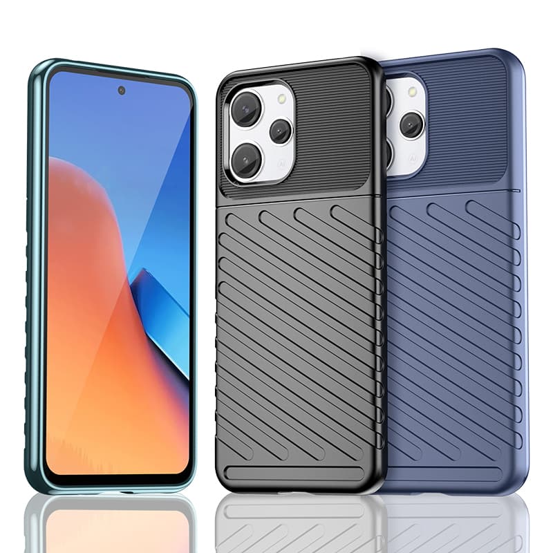 Ovitek Thunder Case za Xiaomi Redmi 12 - Črna 3