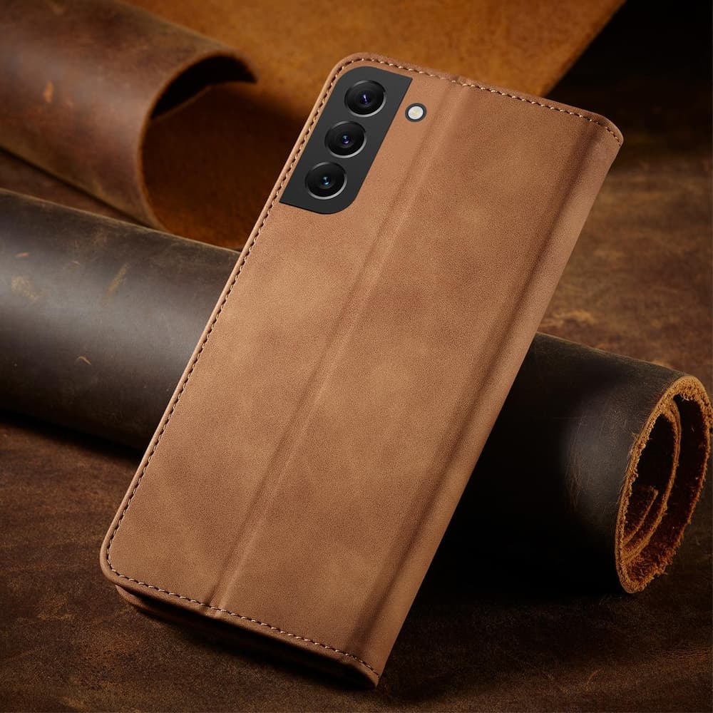 Hurtel Magnet Fancy Case za Samsung Galaxy S23+ - rjava denarnica/stojalo 8