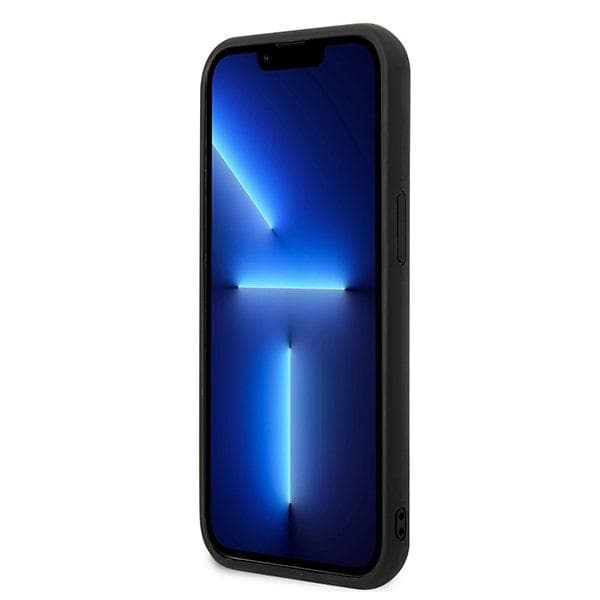 Ov. Karl Lagerfeld Ikonik Patch za iPhone 13/14/15 - Črn 5