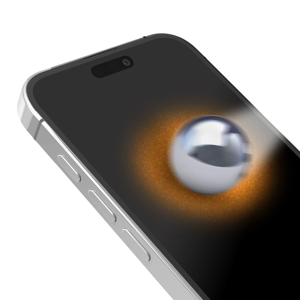 SBS D3O kaljeno steklo z okvirjem za iPhone 14 Pro Max 3