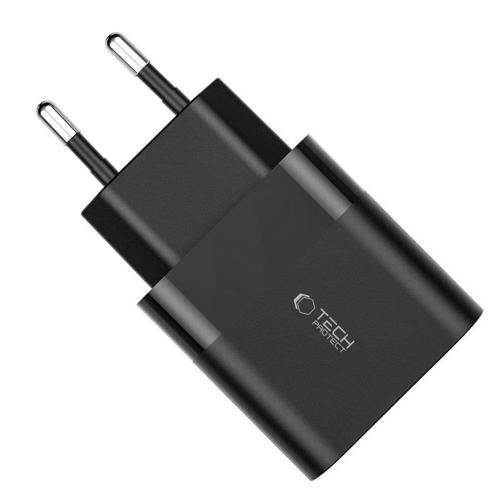 Tech-Protect C30W polnilnik USB-C PD 30W / USB-A QC 3.0 - Črn 4