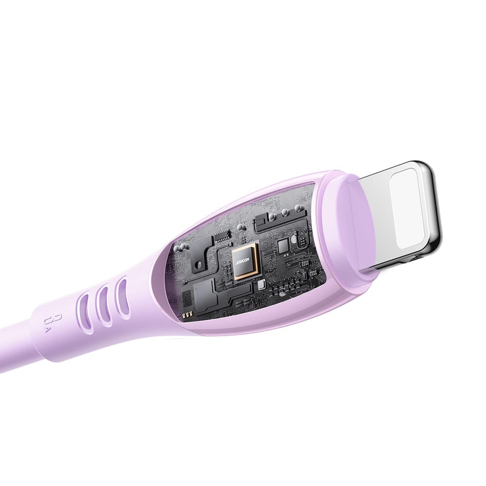 Joyroom S-A59 Vibrant 3A kabel USB-A na Lightning, 1.2m - vijoličen 4
