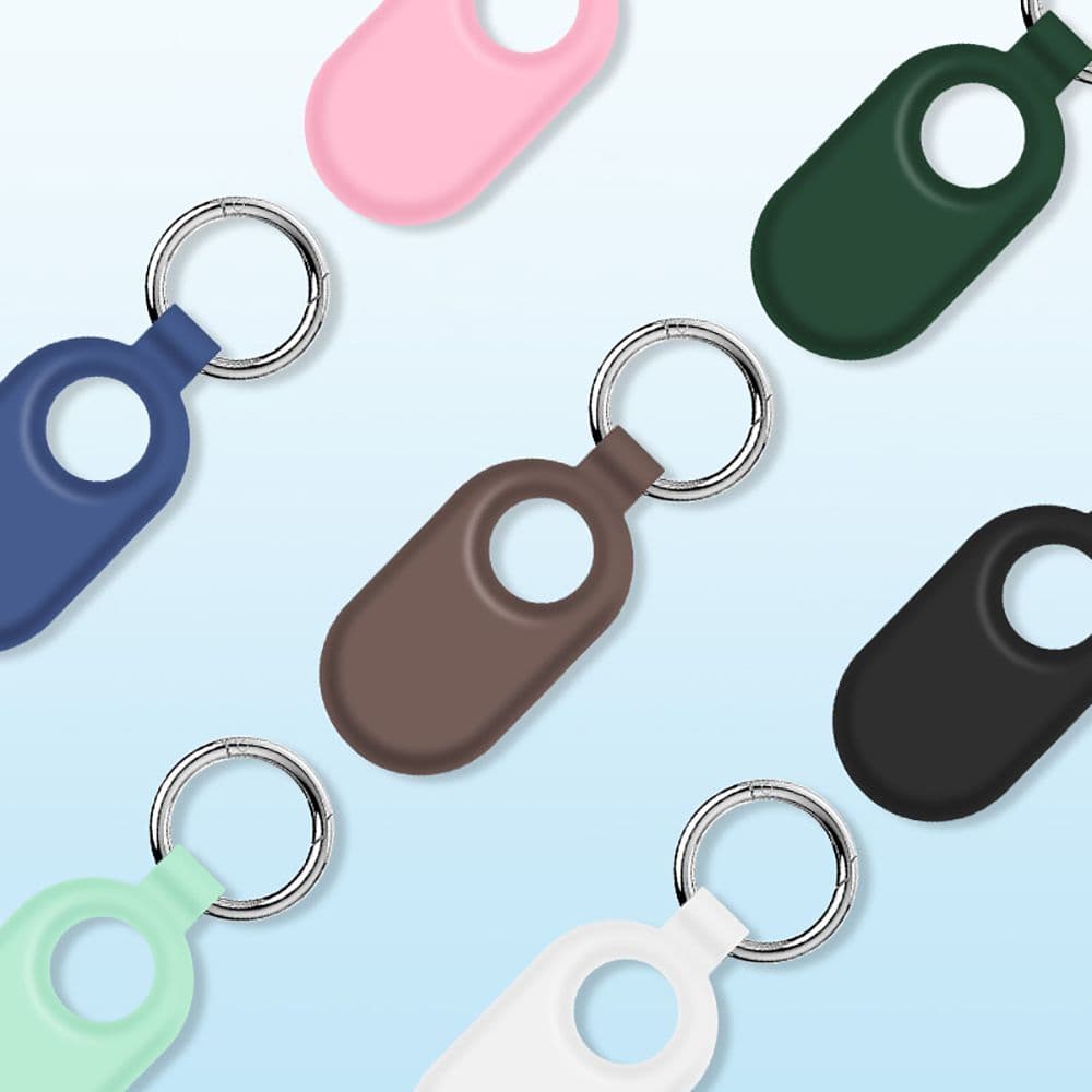 Tech-Protect Icon ovitek za Samsung Galaxy SmartTag 2, Črn (2 kosa) 4