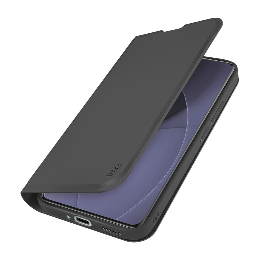 SBS ovitek Wallet Smooth za Xiaomi Redmi Note 15 Pro+ - črn
