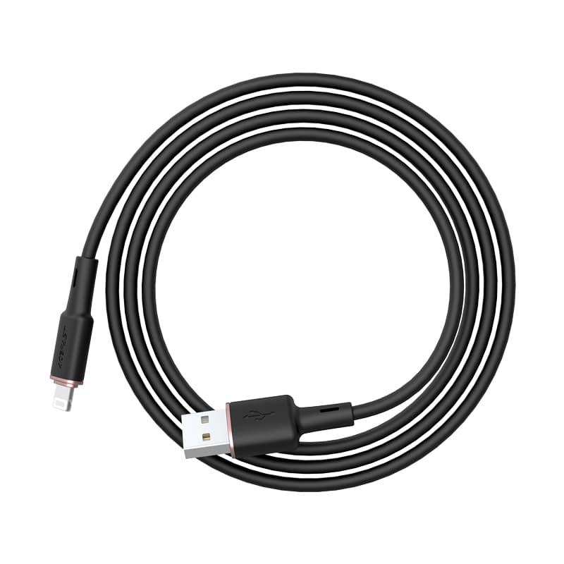 Acefast kabel MFI USB - Lightning 1.2m, 2.4A - Črn 3