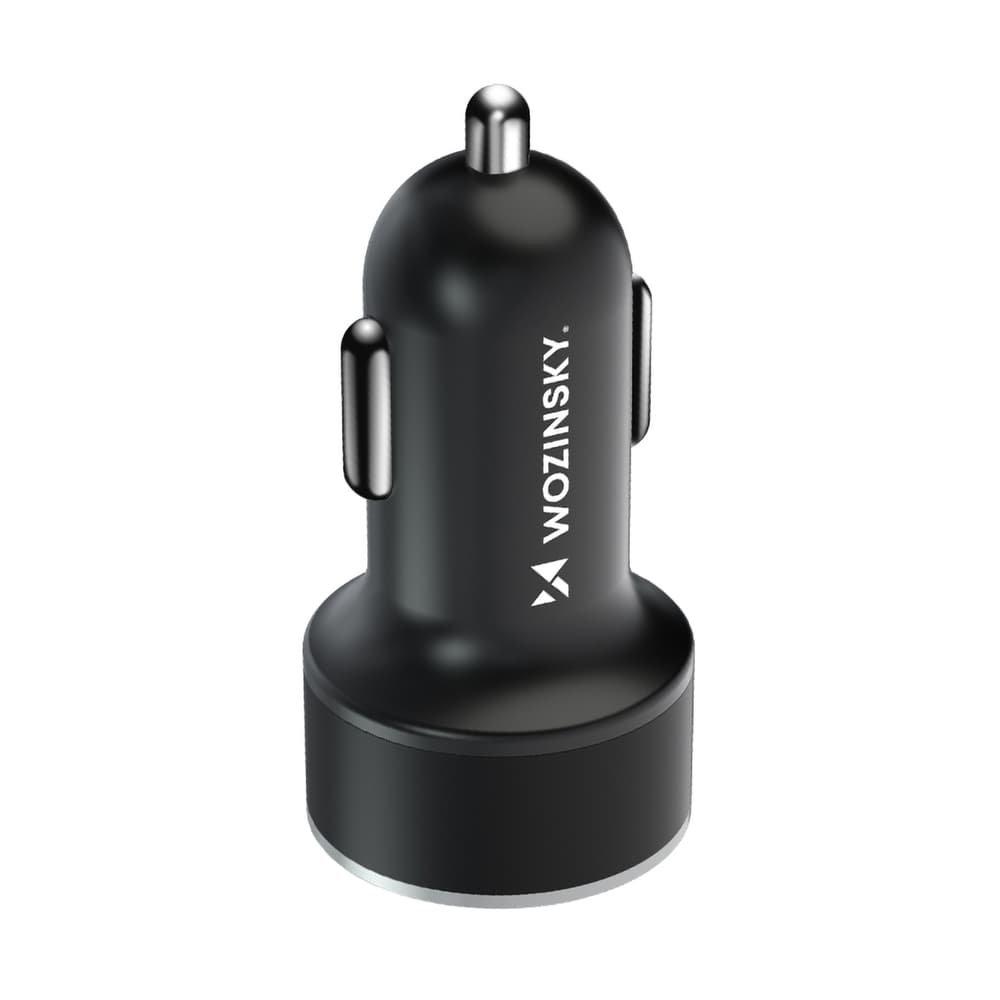 Avtomobliski polnilec Wozinsky WDCCAC USB-C/USB-A 36W - Črna 4