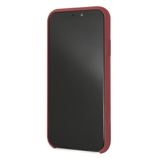 Etui Mercedes Silicone Line za iPhone Xr - rdeč 6