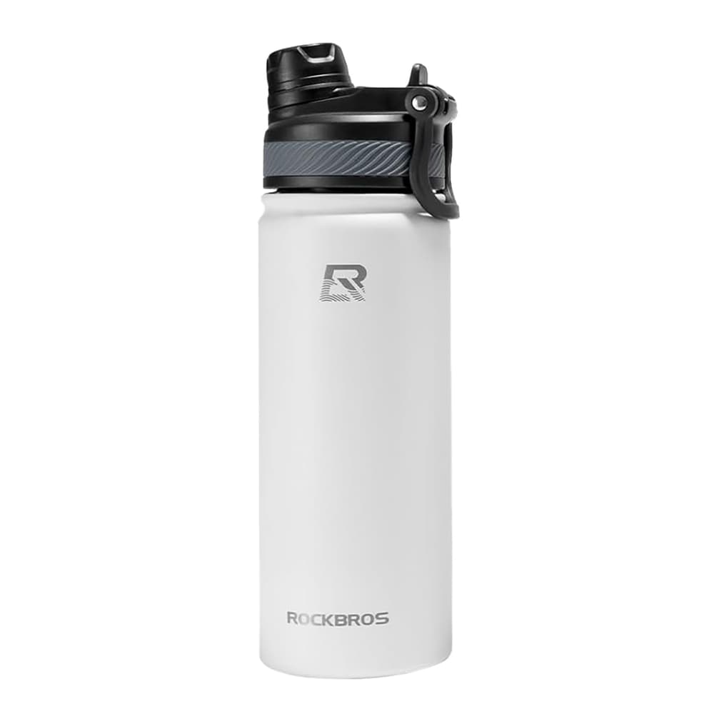 Rockbros termalni bidon za kolesa 550 ml - bela