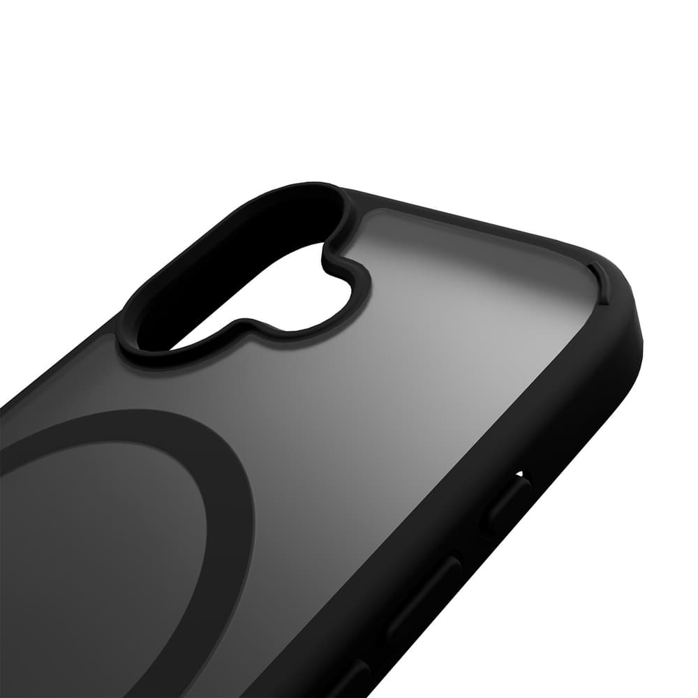 Puro Gradient TPU ovitek z MagSafe za iPhone 17 - črn 6