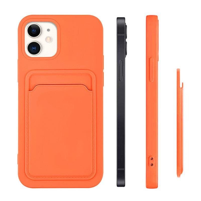 Hurtel ovitek Card Case za Samsung Galaxy A42 5G, rdeč 5
