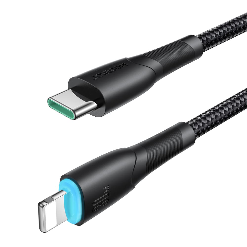 Joyroom SA32-CL3 USB-C / Lightning kabel 30W 1m - črn 7