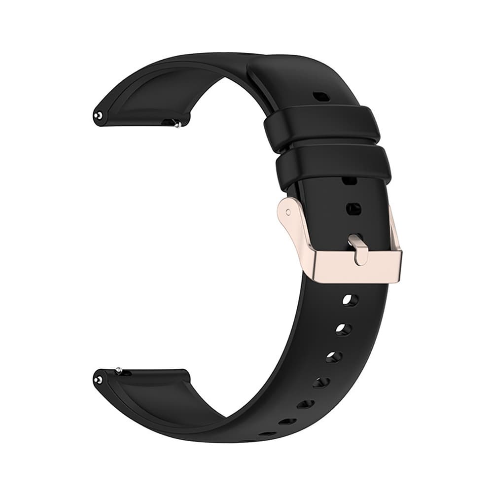 Hurtel silikonski pašček za Xiaomi Mi Watch / Amazfit GTR 47mm - črn