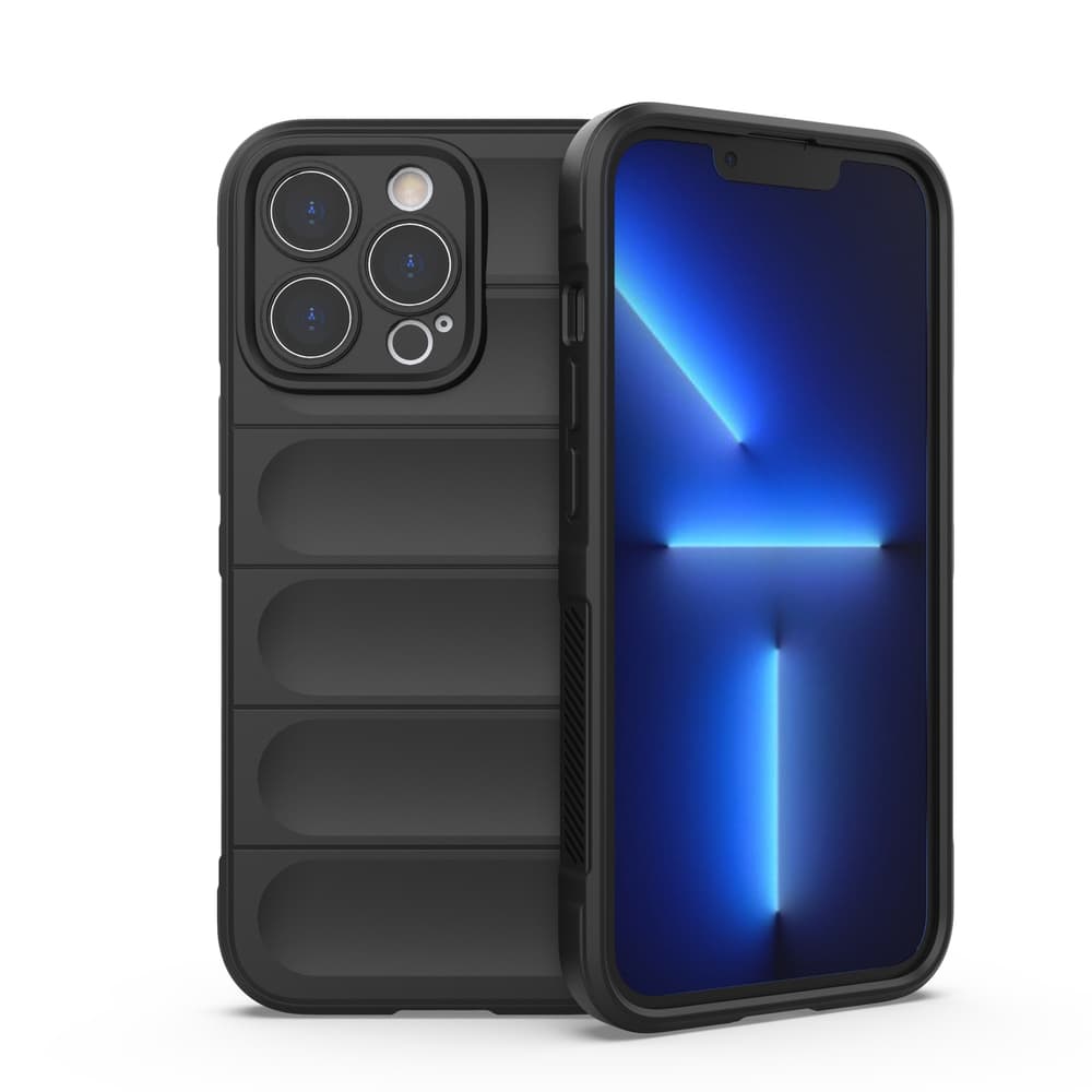 Magic Shield ovitek za iPhone 13 Pro - črn
