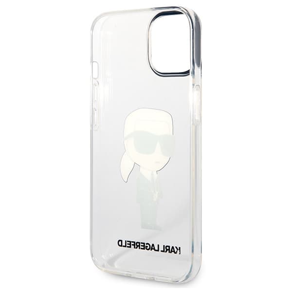 Etui Karl Lagerfeld Ikonik Karl za iPhone 14 Plus - prozoren 7