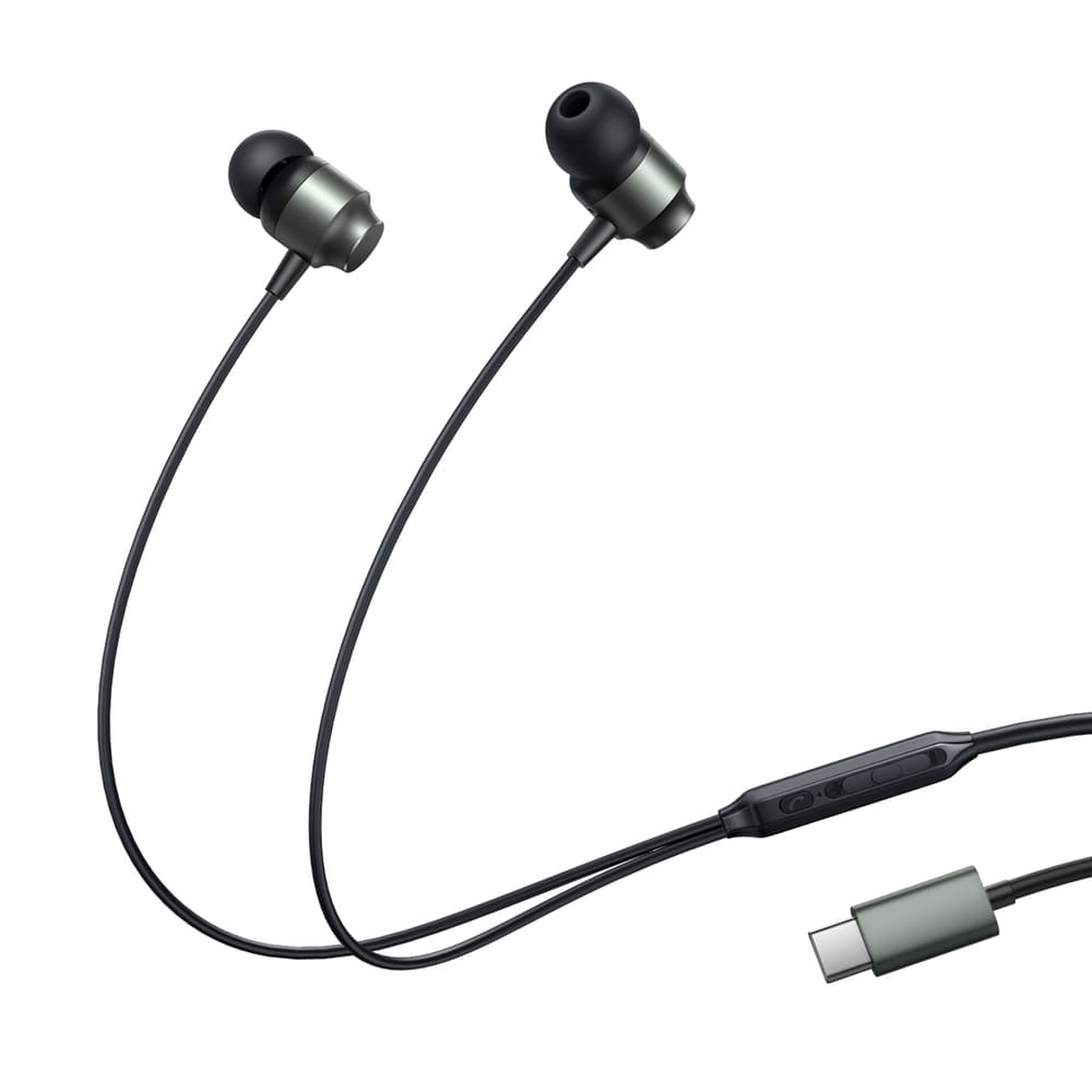 Joyroom JR-EC06 USB-C slušalke, sive 7