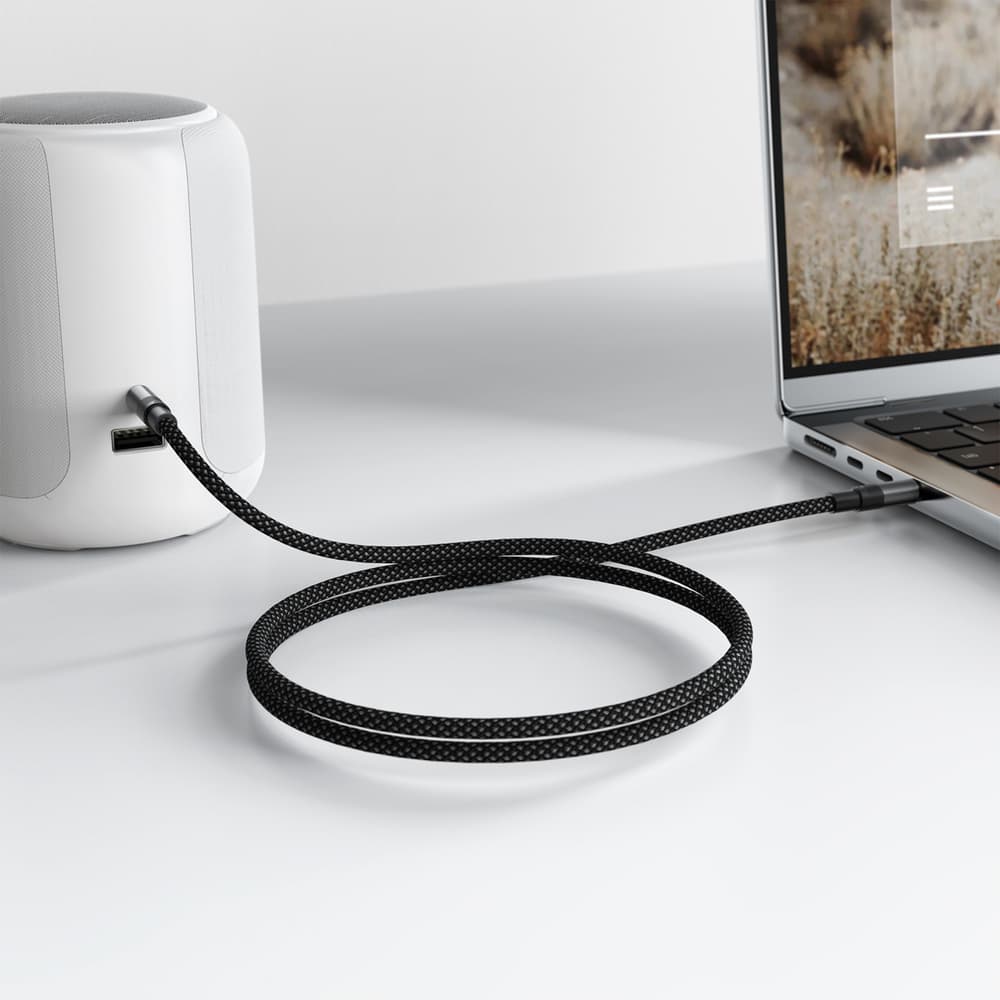 Acefast J10 AUX kabel mini jack 3.5mm, 1m, črn 6