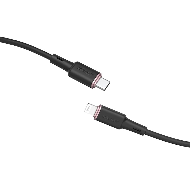 Acefast kabel MFI USB Type C - Lightning 1.2m, 30W, 3A - Črn 2