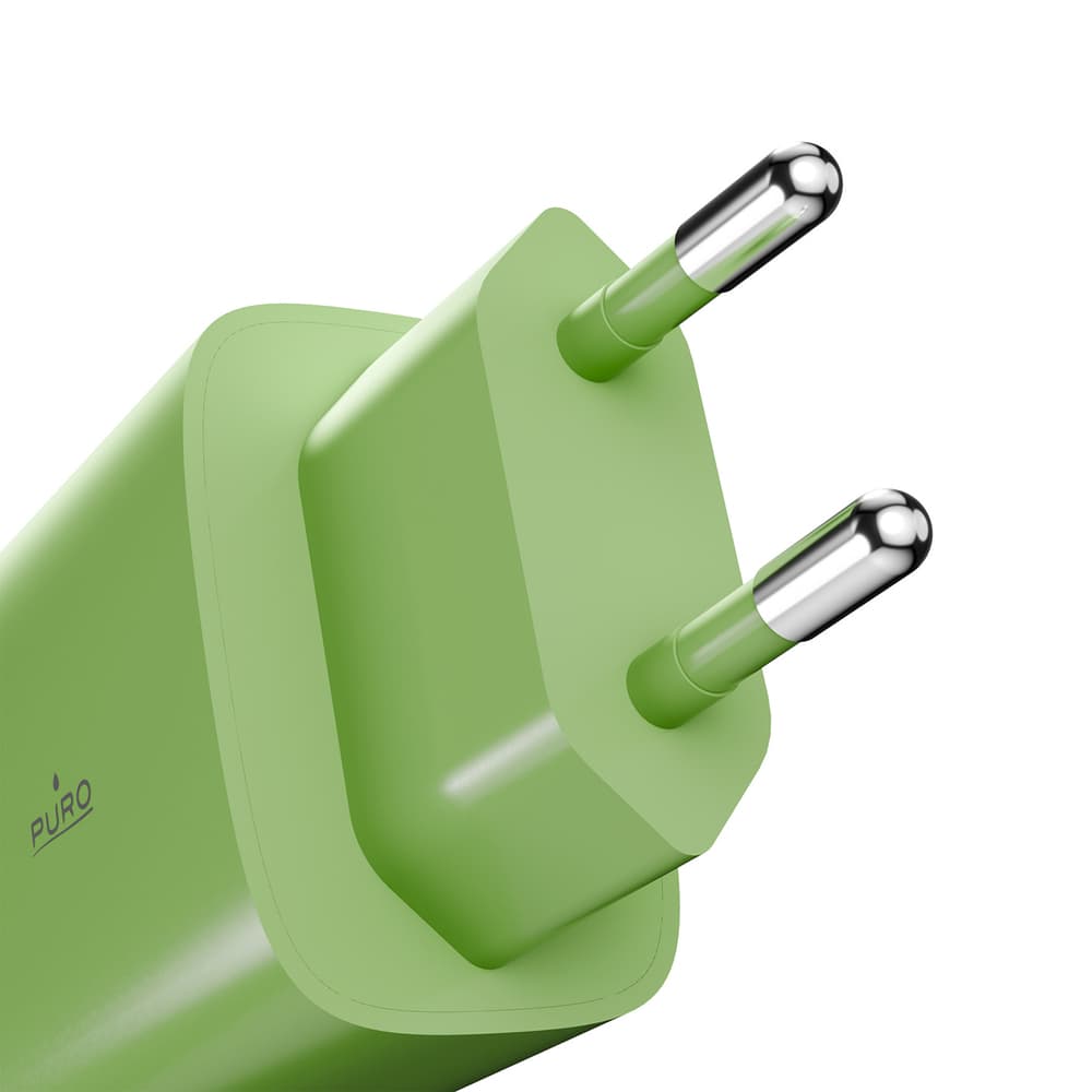 Puro Pro Lite 30W USB-C polnilec (zelen) 6