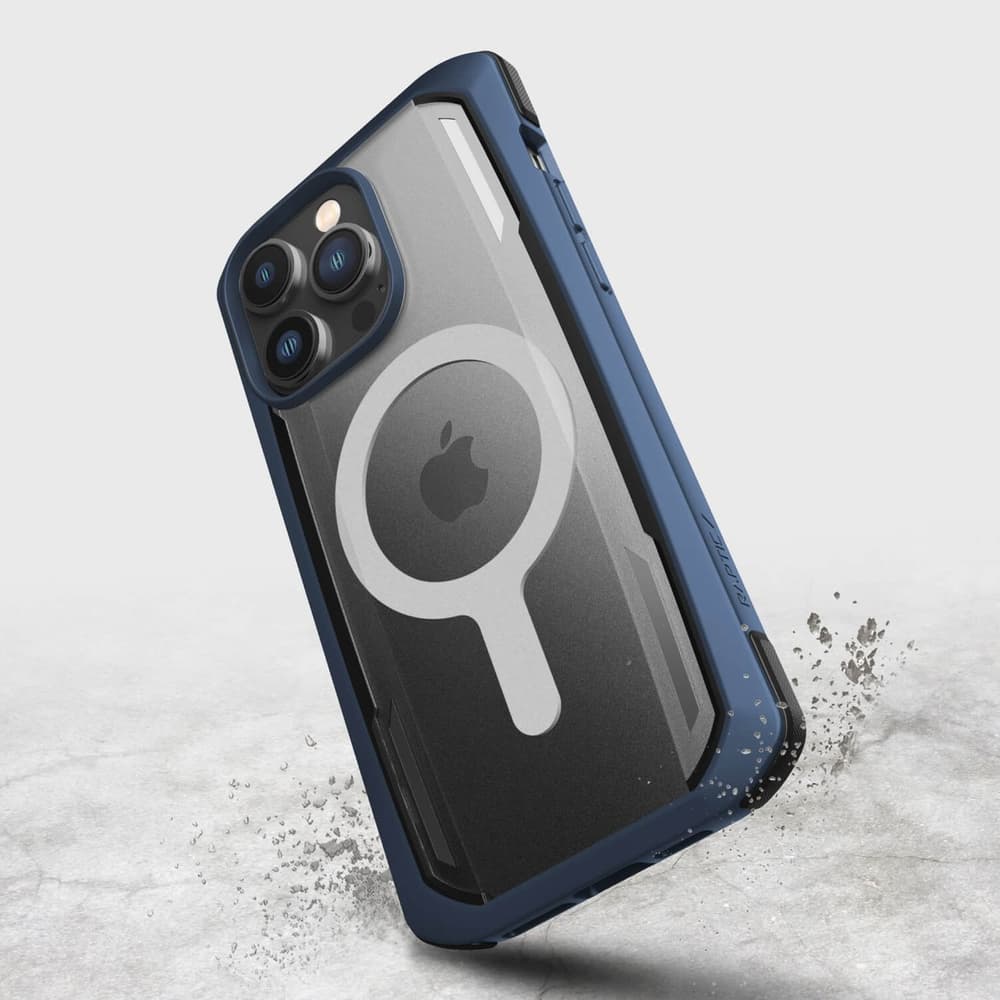 Raptic X-Doria Secure ovitek za iPhone 14 Pro Max z MagSafe, moder 8