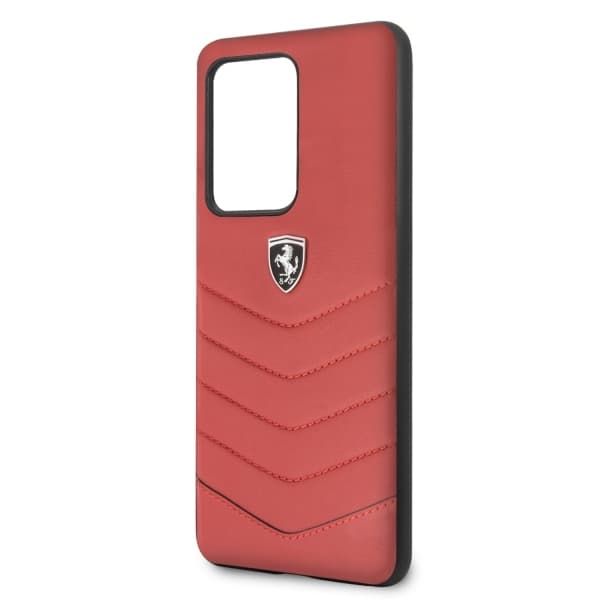 Ferrari Heritage Quilted ovitek za Samsung Galaxy S20 Ultra - rdeč 3