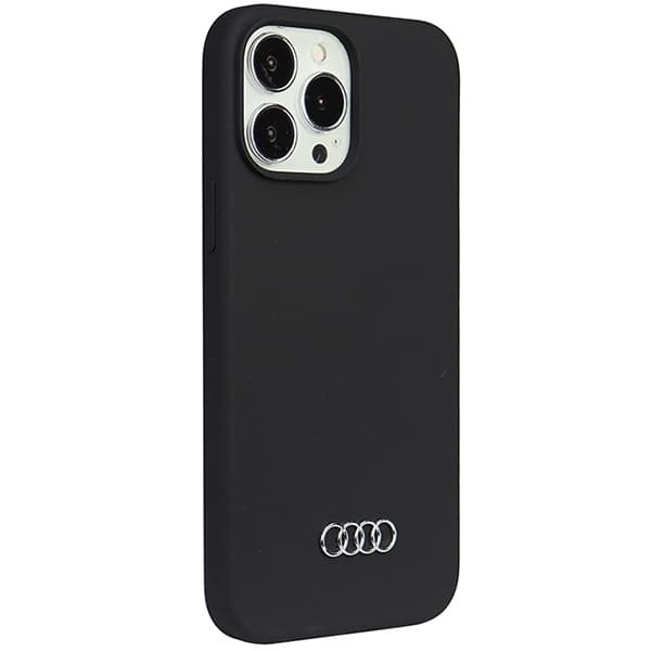 Audi silikonski ovitek za iPhone 13 Pro Max (6.7") - črn 2