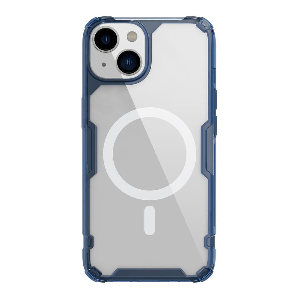 Nillkin Nature Pro MagSafe ovitek za iPhone 14 Plus, moder