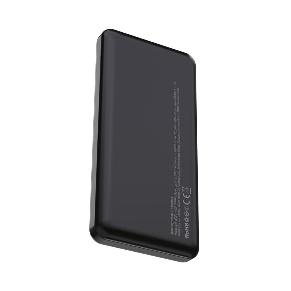 Wozinsky Wpower WPBBK-2 Power Bank, 10000mAh, črna 4
