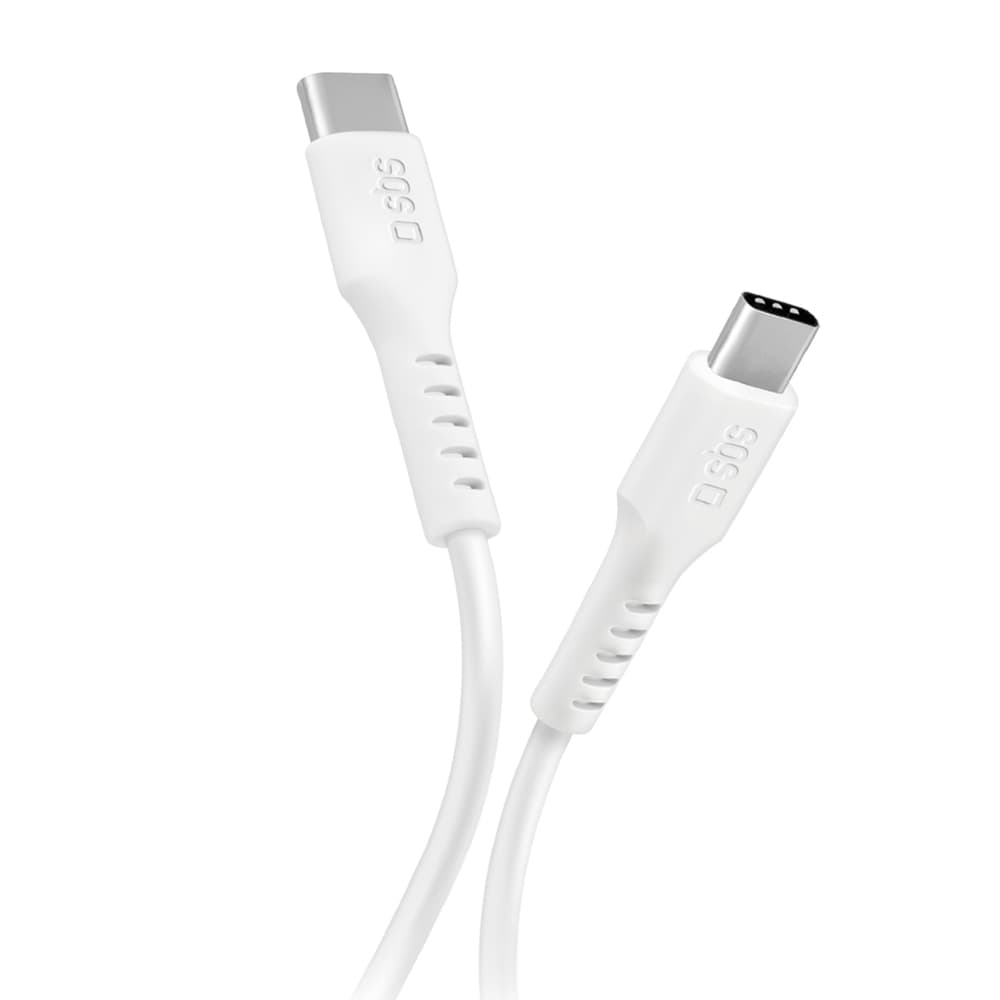 SBS kabel USB-C - USB-C Power Delivery 25W 1m - bel