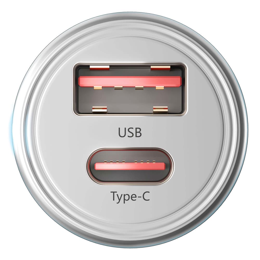 3mk Hyper avto polnilec 45W, 2x USB-C 3