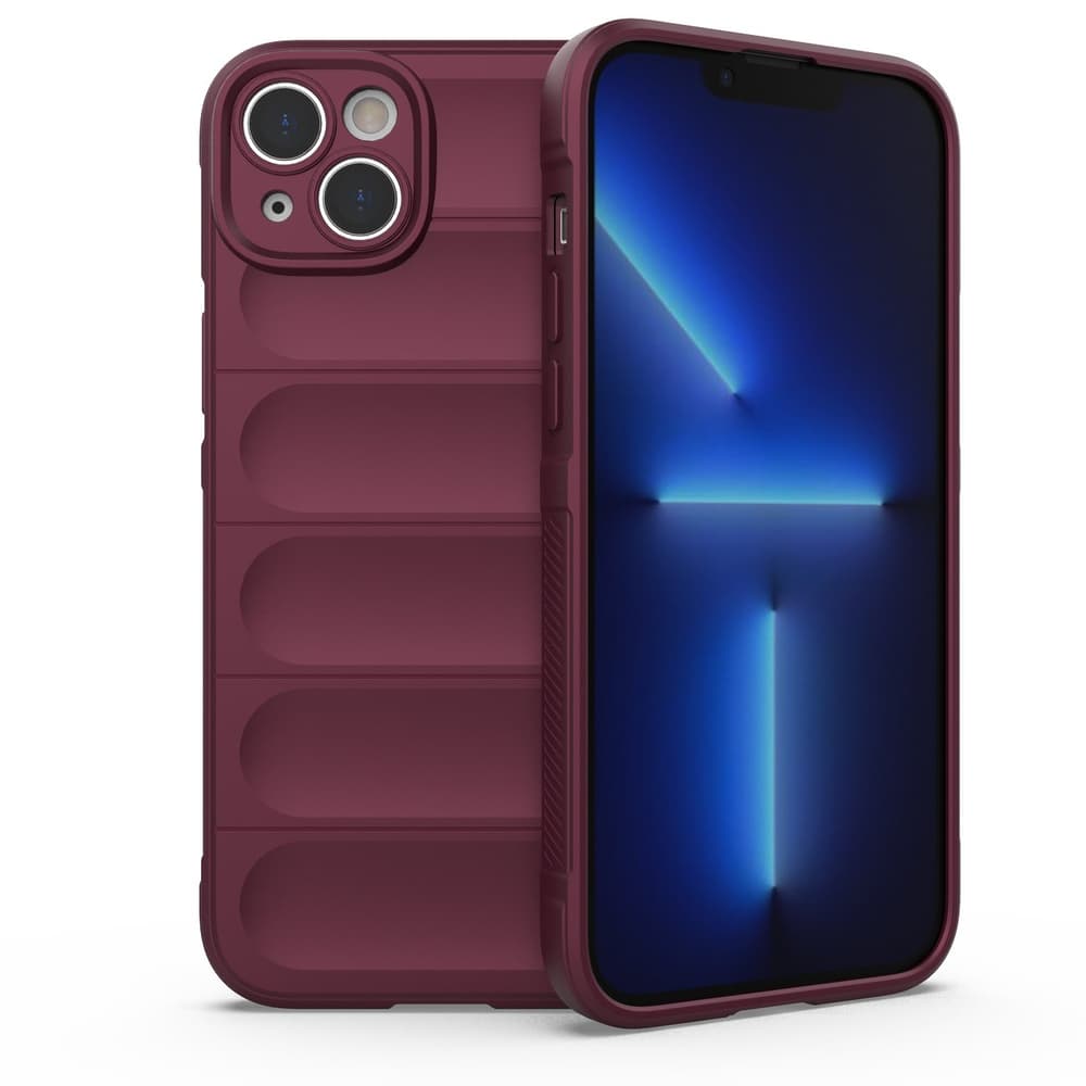 Hurtel Magic Shield ovitek za iPhone 14 Plus, bordo