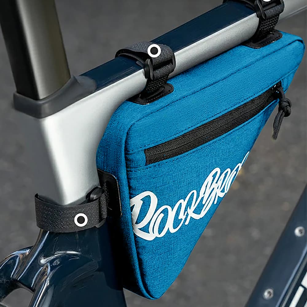 Rockbros G001 trikotna torba za okvir 0,8L - modra