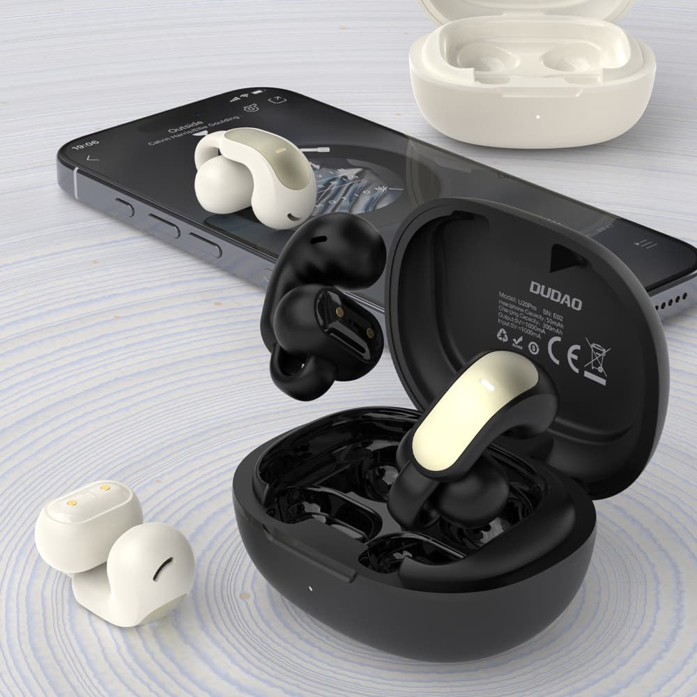 Dudao U20 Pro TWS Bluetooth slušalke, črne 4