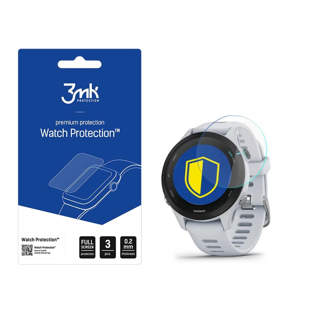 Hibridno steklo 3mk Watch Protection+ za Garmin Forerunner 255s Music