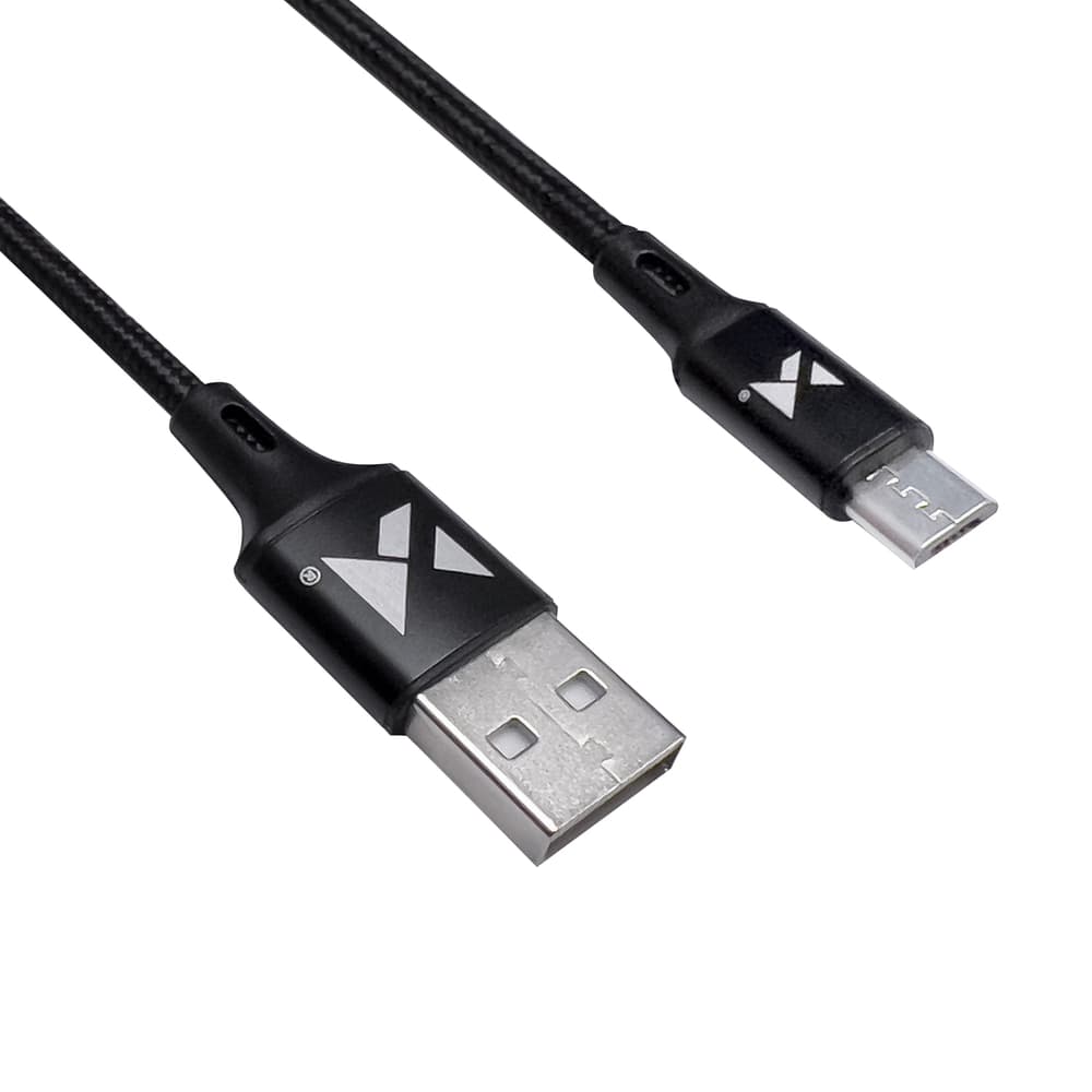 Wozinsky kabel USB - microUSB 2,4A 1m črn 2