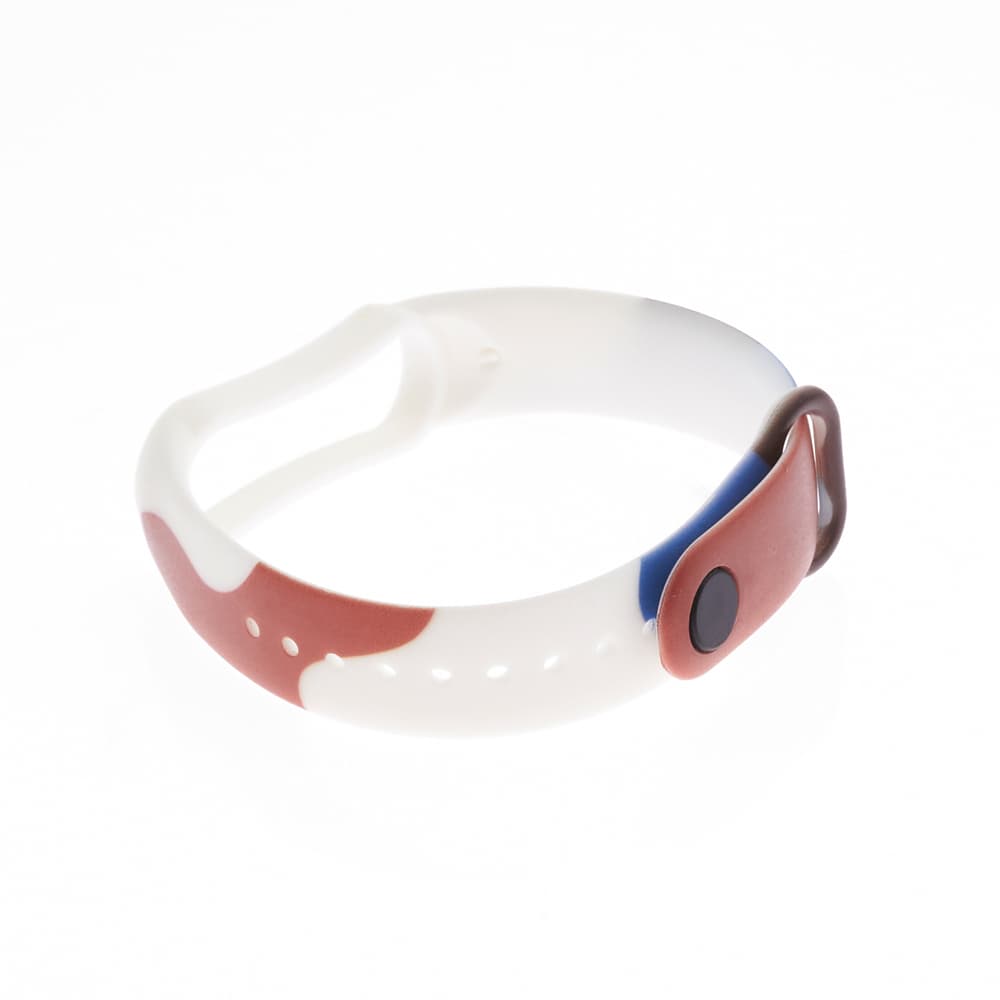 Zapestnica Hurtel Moro za Xiaomi Mi Band 5/6, silikon, kamuflažni vzorec 8