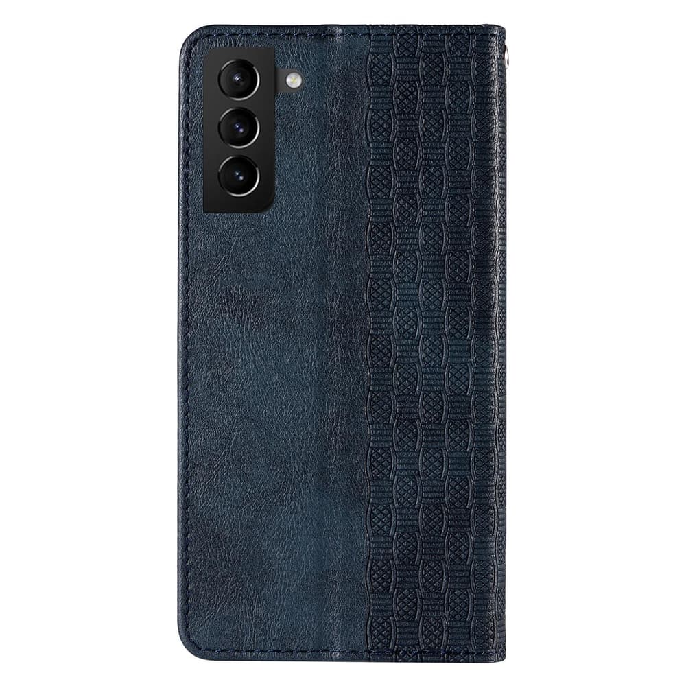 Ovitek Magnet Strap Case za Samsung Galaxy S22+ (S22 Plus) (denarnica, vrvica), modri 6