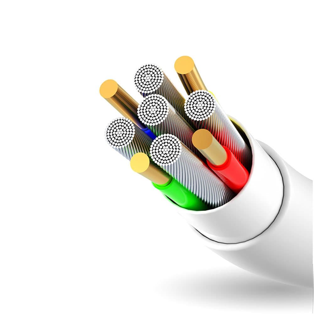 Dudao L1L kabel USB/Lightning, 3A, 1m, bel 3