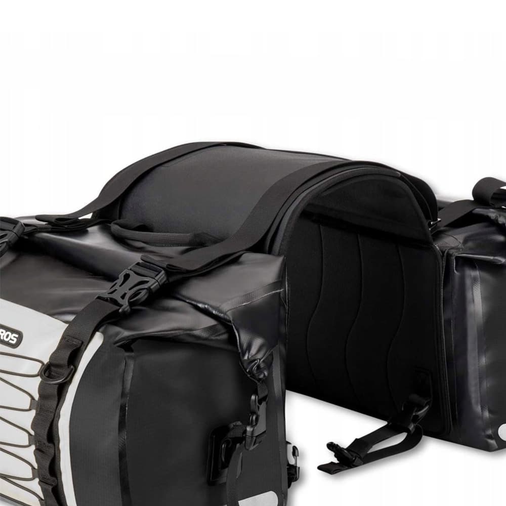 Rockbros AS-010BGR vodotesna motoristična torba (2x30L) - siva 4