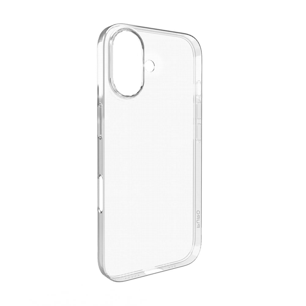 Puro 03 Nude ovitek za iPhone 16 (prozoren)