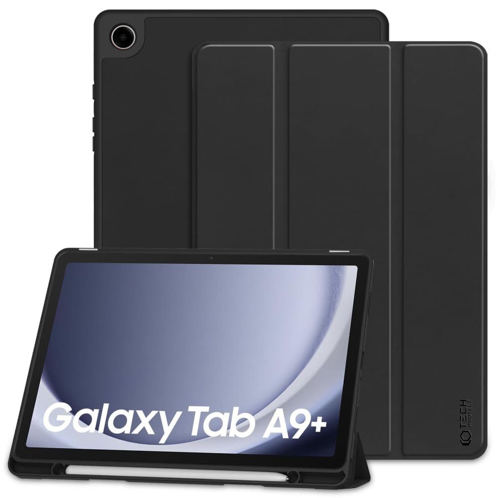 Tech-Protect SC Pen ovitek za Samsung Galaxy Tab A9+ 11" X210/X215/X216, Črn