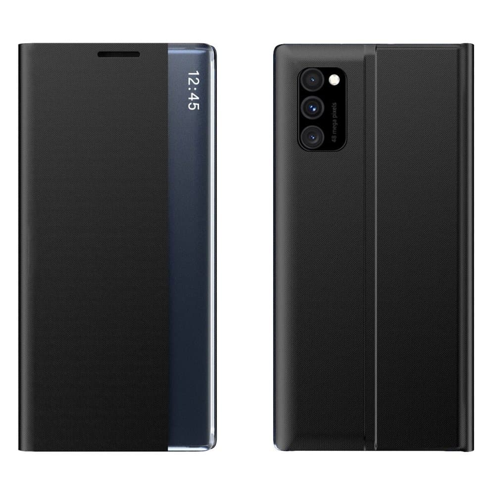 Etui New Sleep z zaslonom za spanje in stojalo za Xiaomi Redmi Note 11 Pro+, črna