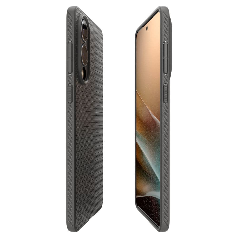 Spigen Liquid Air ovitek za Samsung Galaxy S25 Edge - siv 8